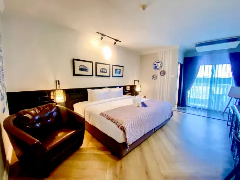 ห้องพรีเมียร์ เตียงใหญ่ 1 เตียง