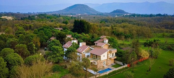 Pushpam Sanskruti Suites & Villas Resort ,Karjat Pure Veg Luxury Resort Hotels in Raigad