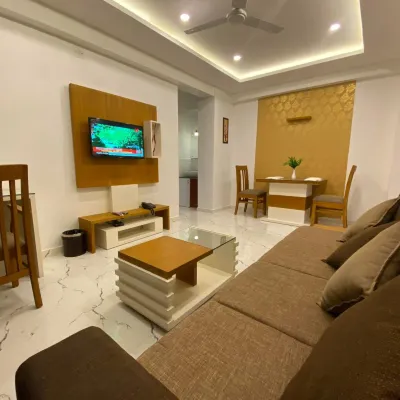 Utsavam Hotel Apartments Hotels near Pannithadam Center Masjid
