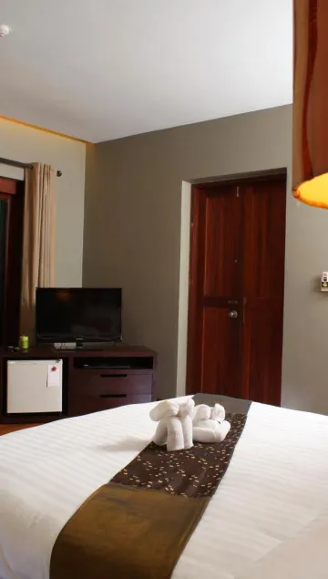 ห้องดีลักซ์พร้อมอ่างน้ำวน