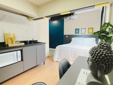 Apê Paulista Augusta Отели рядом с достопримечательностью «Обелиск Сан-Паулу»