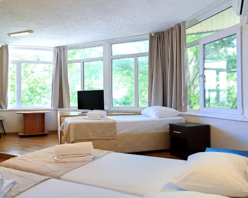 Hotel Pansionat Akvamarin Hotéis em Khosta