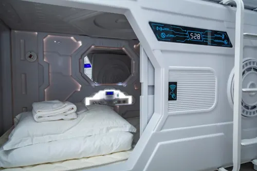 Kiwi Capsule Hotel - Quầy bar