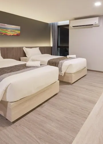 ห้องซูพีเรียร์ เตียงเดี่ยว 2 เตียง