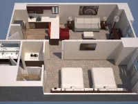 Residence Inn Chicago Downtown/Loop Hotel berhampiran Menara Willis