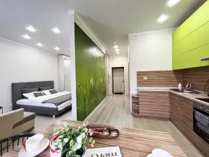 Apartments in a new residential complex