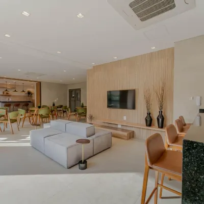 Apartamentos Studio Allure Moema - Com café da manhã Opcional, Recepção e Valet 24 Horas Hotels near Jabaquara Station
