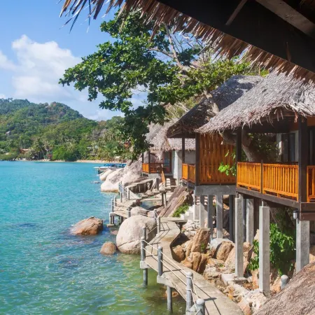 Koh Tao Relax Freedom Beach Resort Отели рядом с достопримечательностью «Пляж Сай Дэнг»