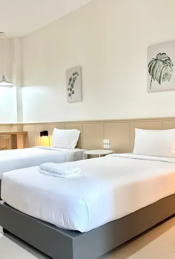 ห้องซูพีเรียร์ เตียงแฝด พร้อมวิวเมือง