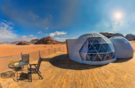 Wadi Rum UFO Luxotel - Campsite