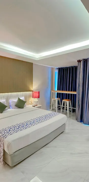 ห้องดีลักซ์ เตียงใหญ่