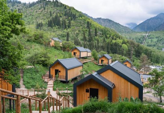 알마티 호텔 내부 전경