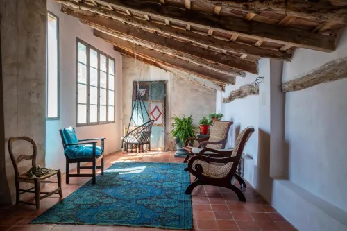 7 Pisos Casa Rural de Pueblo - parcheggio
