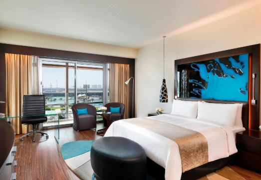 메리어트 호텔 알 포르산 아부다비 외관