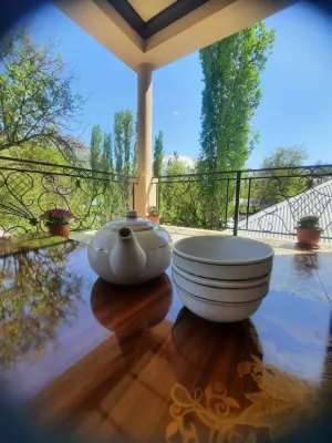 Зона отдых Apachi в горах ЧИМГАН - piscina