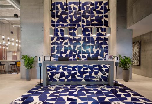 호텔 인디고 마이애미 브리켈의 레스토랑 내부