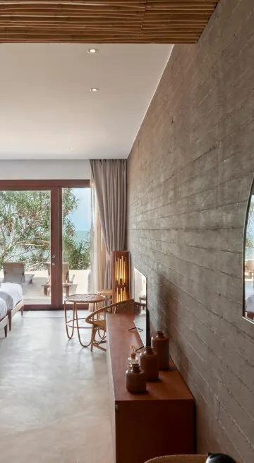 ห้องคู่พร้อมวิวทะเล-ห้องไม่สูบบุหรี่