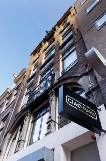 Ciao Papa Hotel Amsterdam Central Station Отели рядом со станцией Центральный вокзал Амстердама