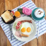 Riverhouse Hotel (The Teak House) - breakfast