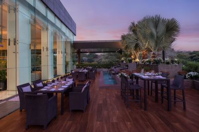 レストラン ル メリディアン グルガオン デリー NCRの写真