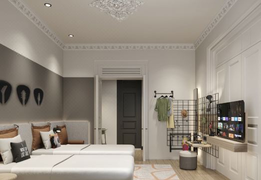 Moxy Istanbul Taksim의 세련된 로비