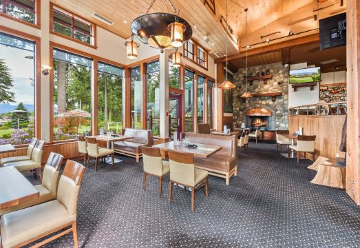 리조트 정원 전경