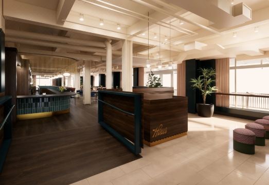 디트로이트 호텔 실내 인테리어