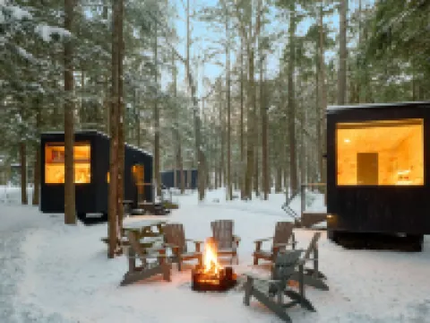 Postcard Cabins Machimoodus Hotels in Middlesex County