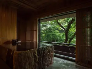 山中温泉 花紫