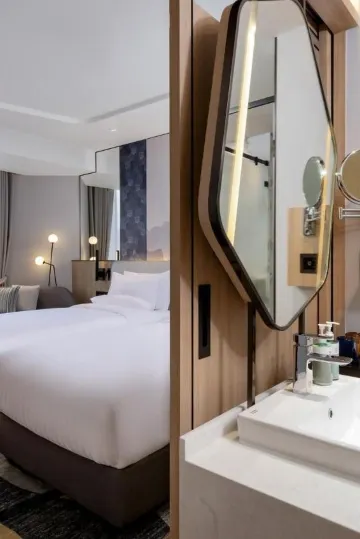 ห้องซูพีเรียเตียงแฝดและโซฟา