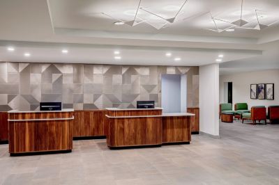 Front Desk Courtyard Boston Marlborough Photo