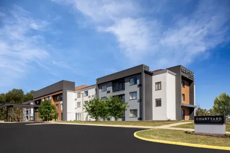 Courtyard Detroit Brighton Отели рядом с достопримечательностью «Mt Brighton Ski Area»