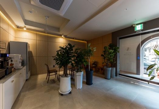 호텔 안온의 정갈한 객실 내부