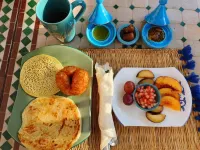 Riad la Porte du Bouregreg - breakfast