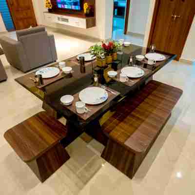 Mahas Vrindavan by Mahas Homestays - 3 BHK Flats - Fully Airconditioned Dining/Meeting Rooms