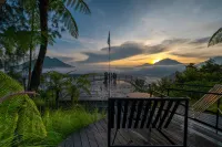 Black Lava Camp Kintamani - Mountain view