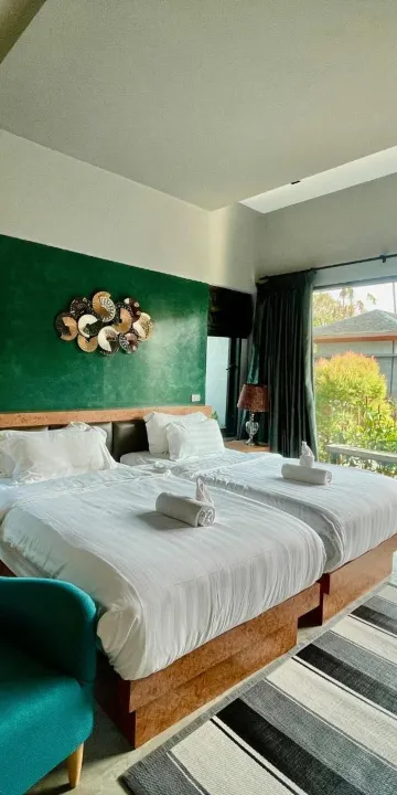 ห้องดีลักซ์ เตียงแฝด