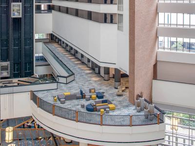 共有エリア ハイアット リージェンシー インディアナポリス アット ステート キャピトルの写真