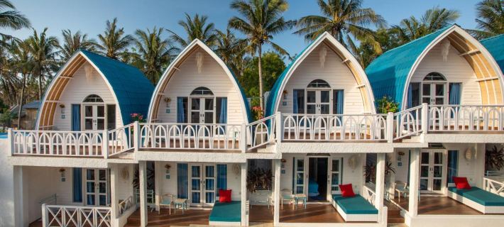 Santorini Beach Resort Hoteles en Gili Trawangan