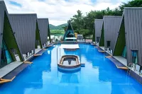 Pohang Peridot Pool Villa N Pool Glamping - Swimmingpools