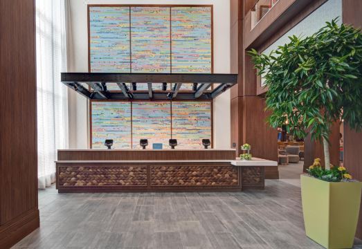 Home2 Suites by Hilton의 무료 조식 뷔페