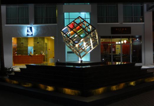 만자 호텔 로비