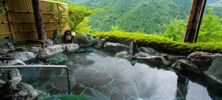SHINIYAONSEN HOTEL KAZURABASHI Hotel di Miyoshi