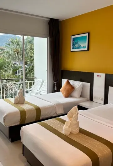 ห้องดีลักซ์ เตียงแฝด