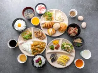 Super Hotel Shiga Nagahama Tennen Onsen - Frühstück