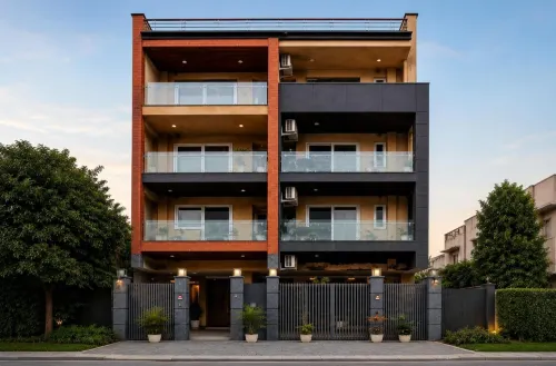 Lime Tree 2 BHK Serviced Apartment Golf Course - Pensions