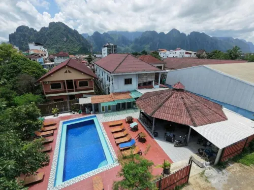 Vang Vieng Chill House - Breakfast