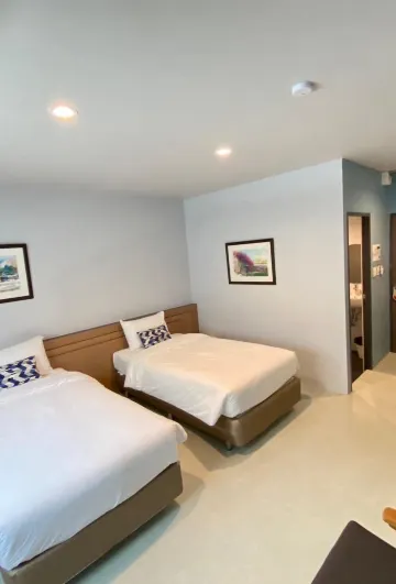 ห้องดีลักซ์เตียงแฝด เนสท์