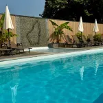 Logis Hôtel Restaurant Bellevue - プール