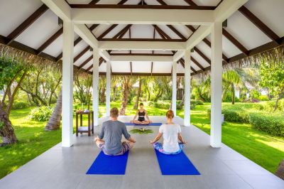 共有エリア シェラトン モルディブ フルムーン リゾート&スパの写真